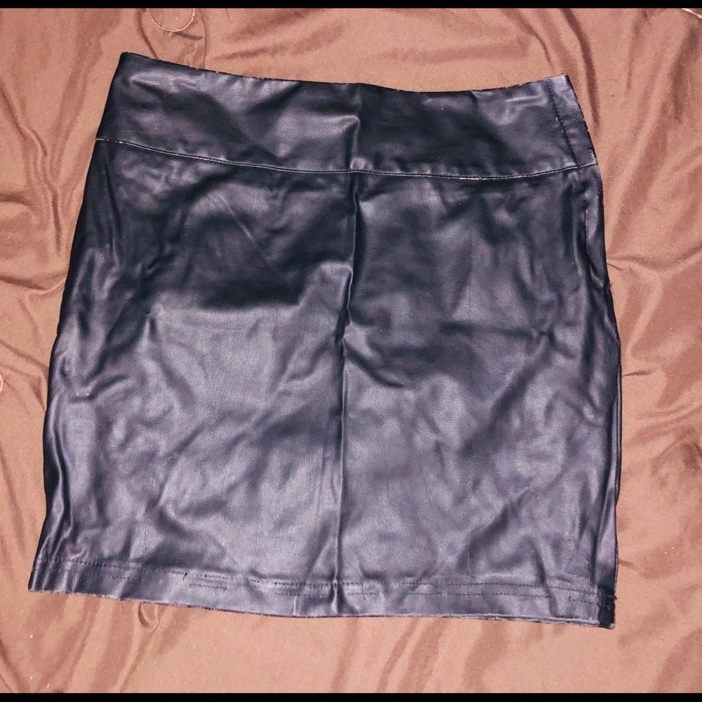 Leather Skirt